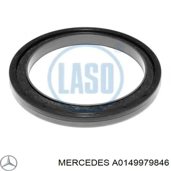 A0149979846 Mercedes Сальник колінчастого валу