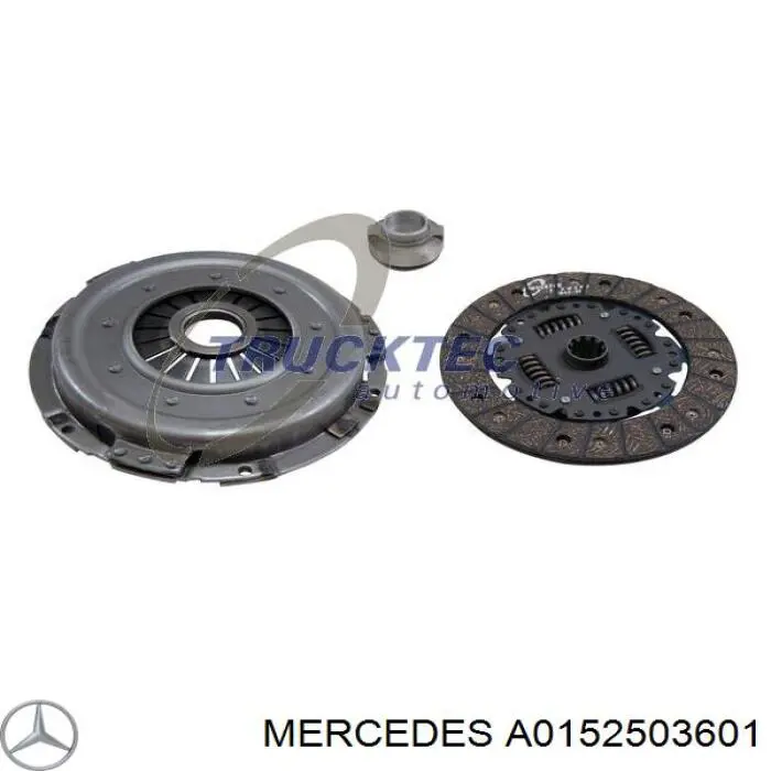 A0152503601 Mercedes комплект зчеплення (3 частини)