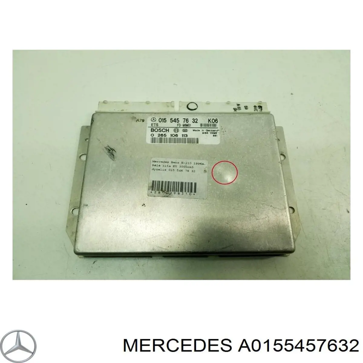 Блок керування контролю тяги (ETS) Mercedes 155457632 ціна, від 6.33 USD