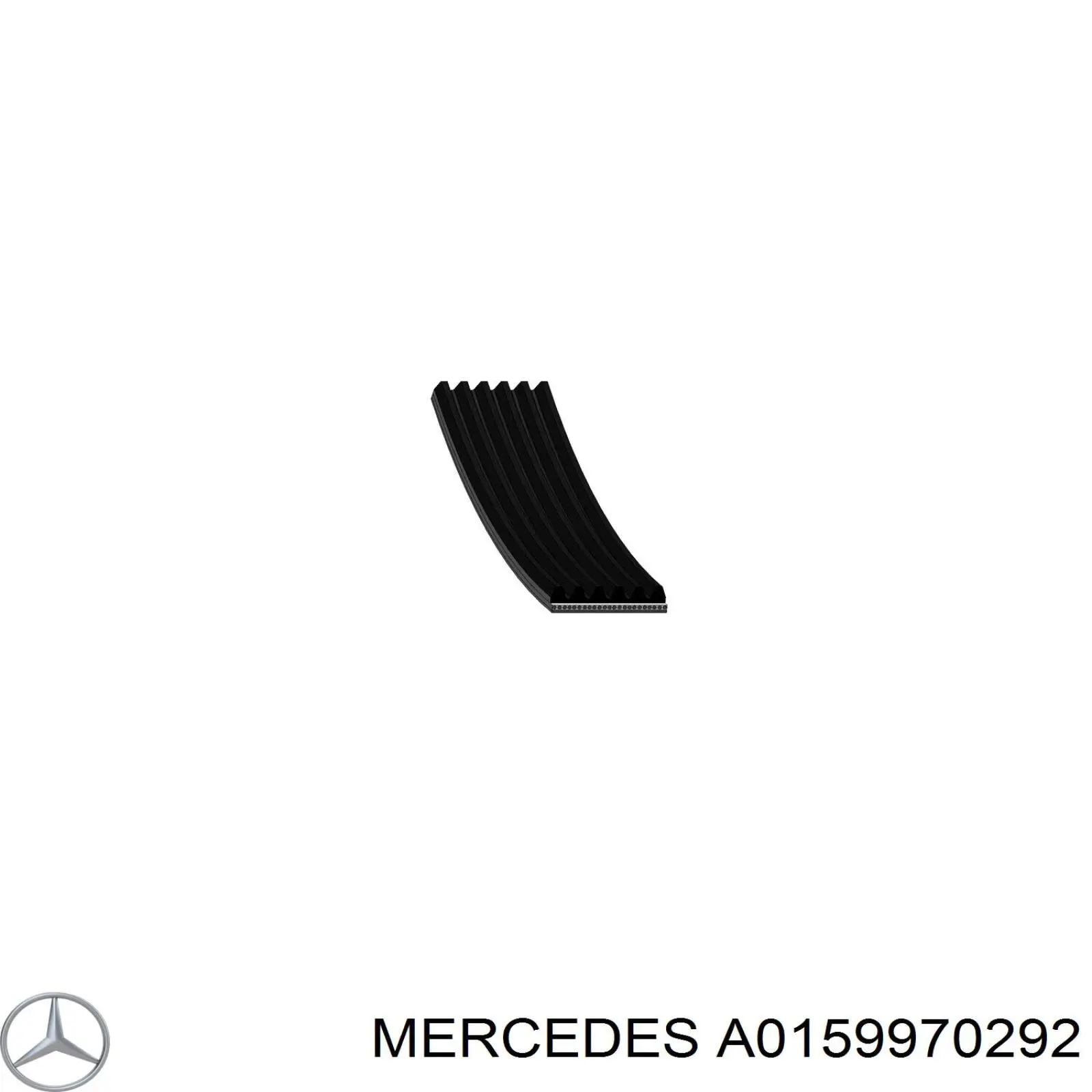 Клиновий ремінь Mercedes A0159970292 ціна, від 15.92 USD