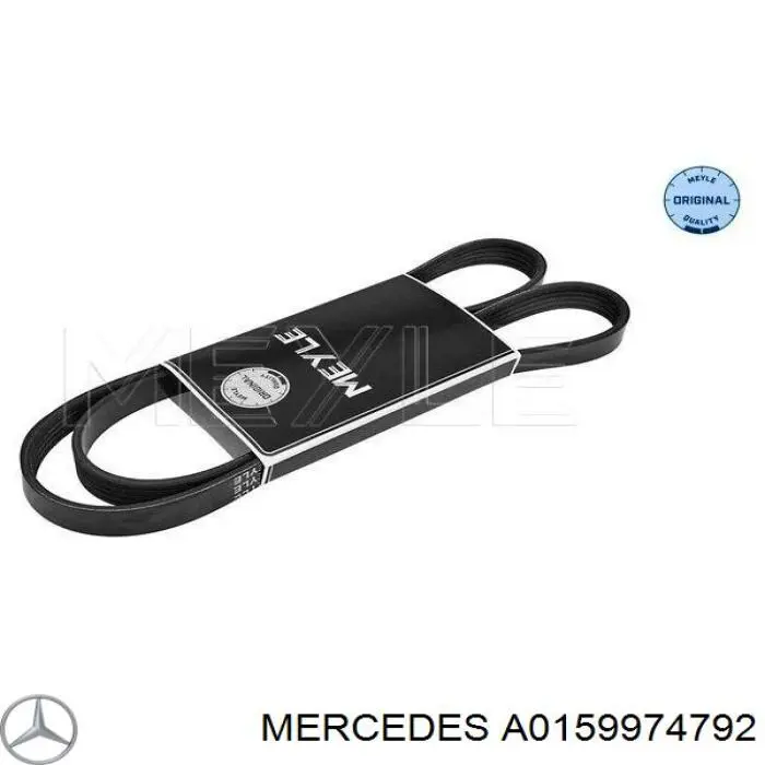 Клиновий ремінь Mercedes A0159974792 ціна, від 10.14 USD