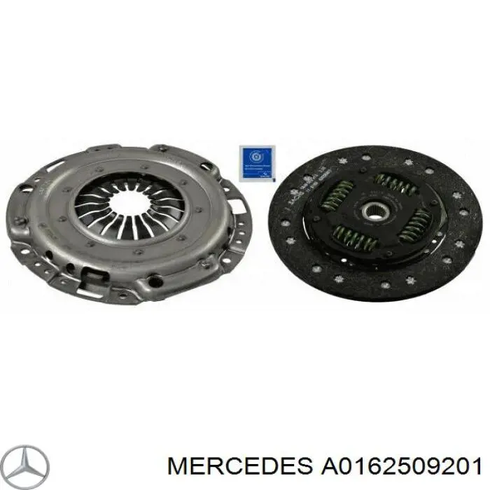 Комплект зчеплення (3 частини) A0162509201 Mercedes