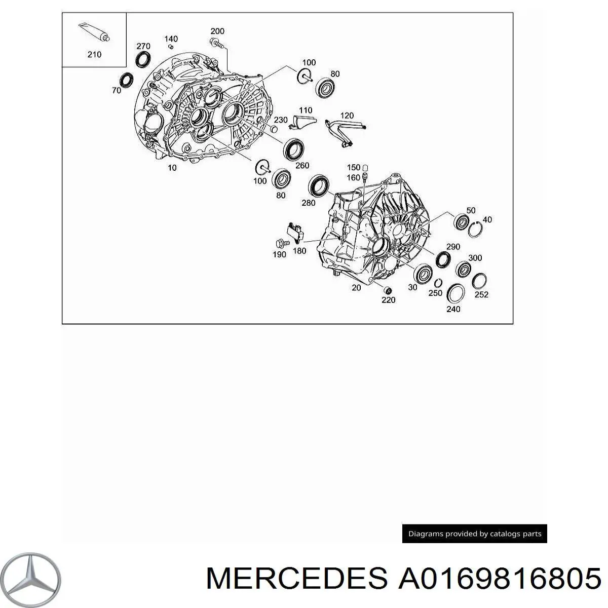  A0169816805 Mercedes