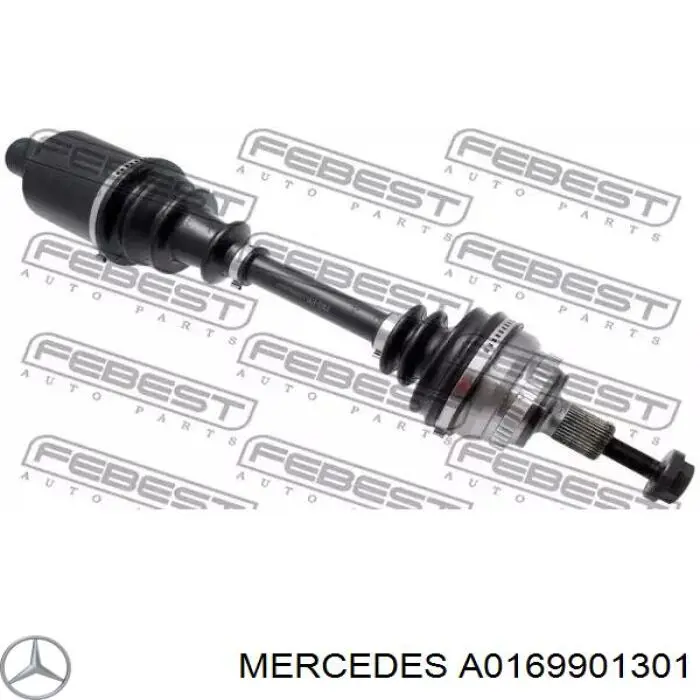 Болт передньої півосі (ШРКШа) Mercedes A0169901301 ціна, від 7.87 USD