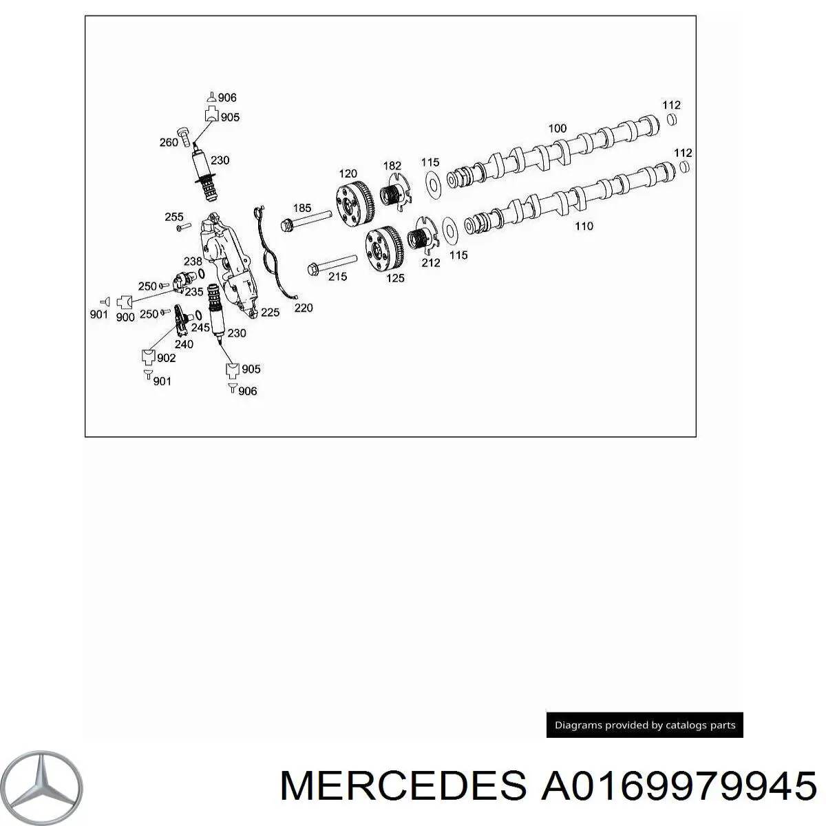  Mercedes A0169979945 ціна, від 17.14 USD