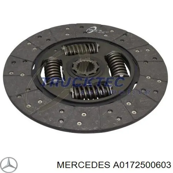 Диск зчеплення A0172500603 Mercedes