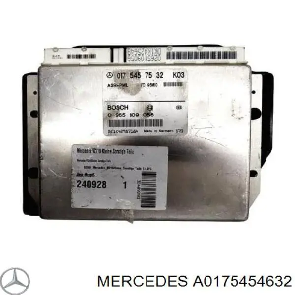 ЕБУ Mercedes A0175454632 ціна, від 14.06 USD