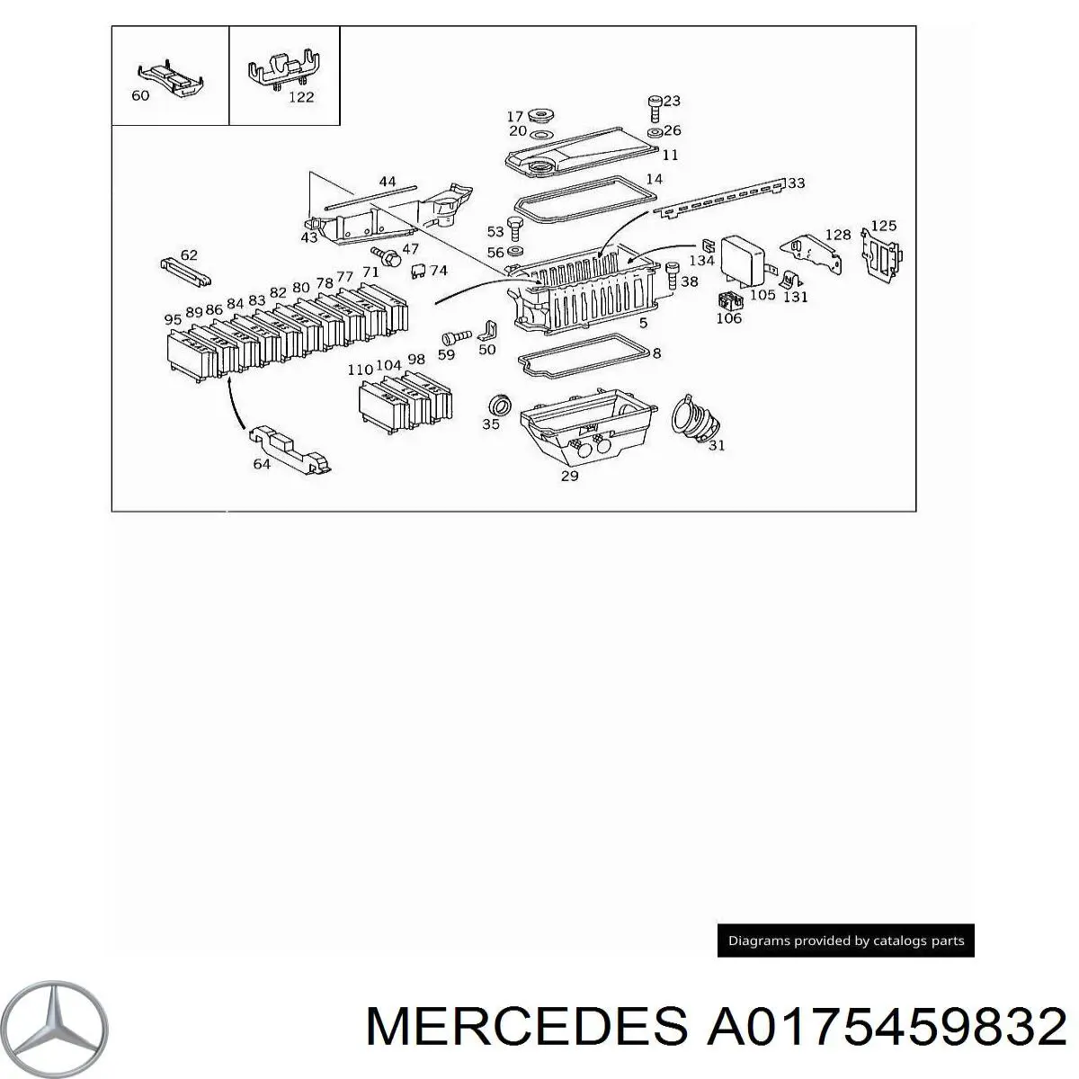 A0175459832 Mercedes 