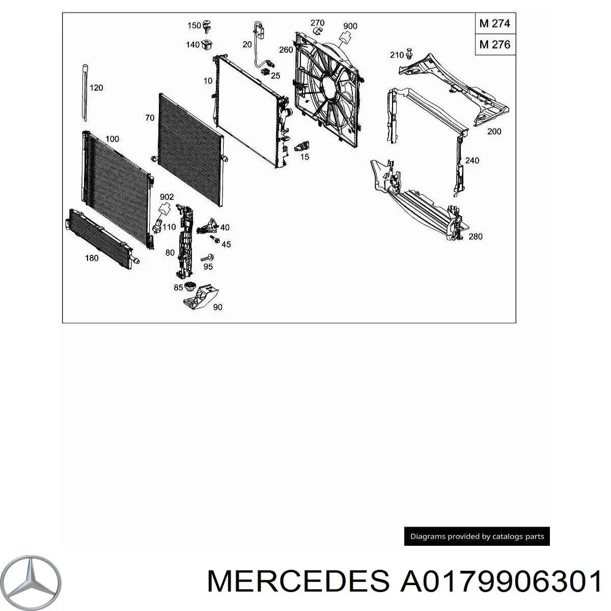A0069901012 Mercedes 