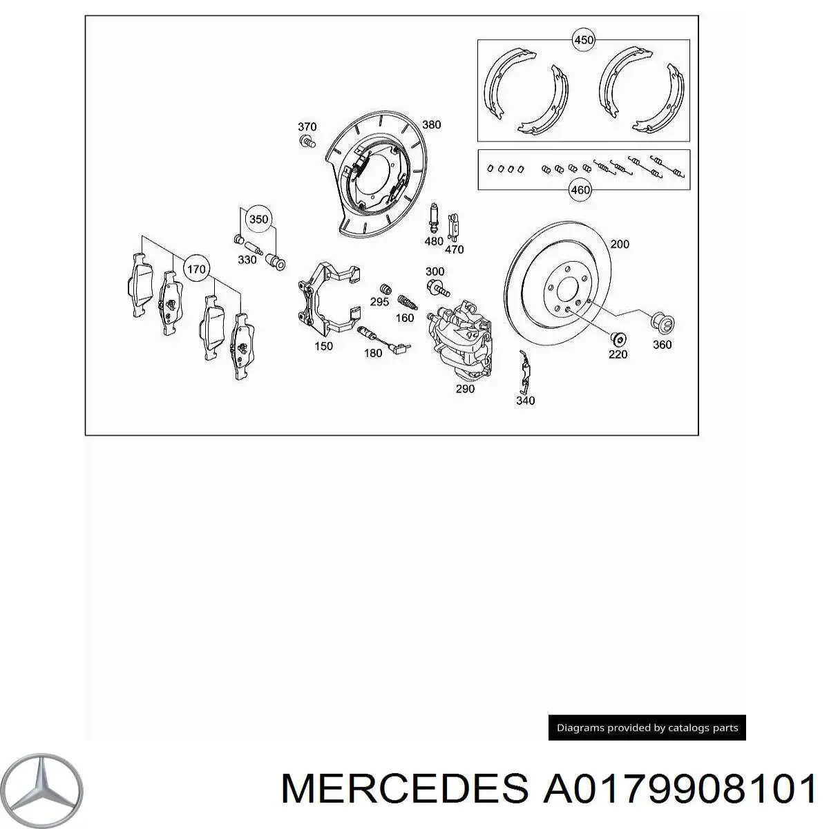  Mercedes A017990810164 ціна, від 18.67 USD
