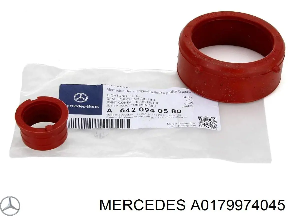 Купити A0179974045 Mercedes Прокладка турбіни, гнучка вставка