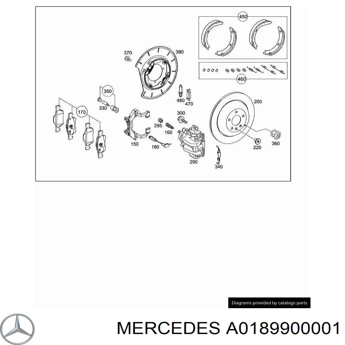 A0189900001 Mercedes 
