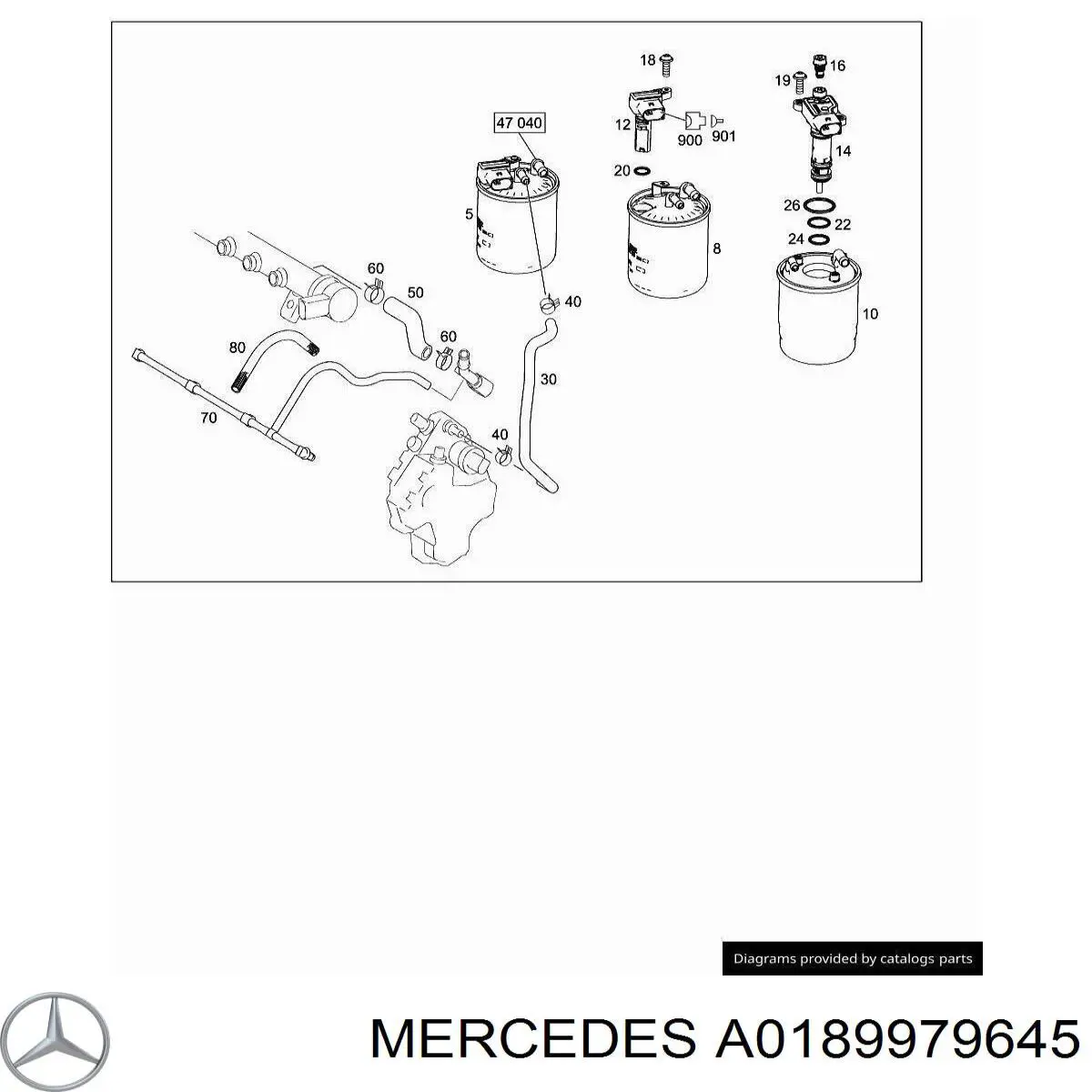 Купити A018997964564 Mercedes 