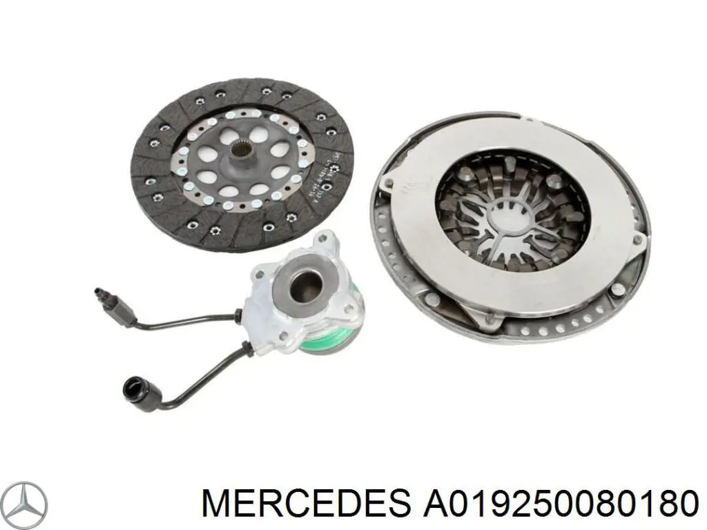 Комплект зчеплення (3 частини) Mercedes A019250080180 ціна, від 67.94 USD