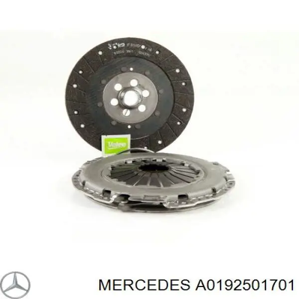 Комплект зчеплення (3 частини) Mercedes A0192501701 ціна, від 248.92 USD