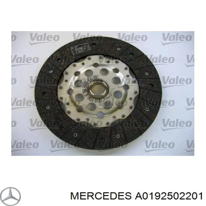 A0192502201 Mercedes комплект зчеплення (3 частини)