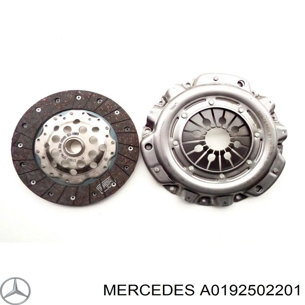 Купити A0192502201 Mercedes Комплект зчеплення (диск, корзина, підшипник)