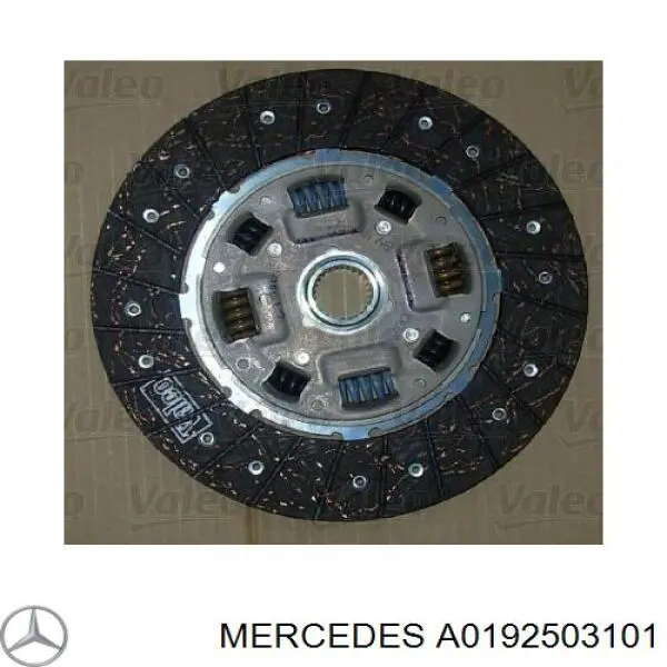 A0192503101 Mercedes комплект зчеплення (3 частини)