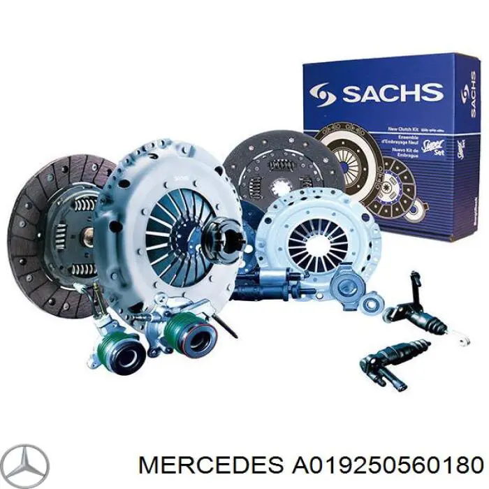 A019250560180 Mercedes комплект зчеплення (3 частини)