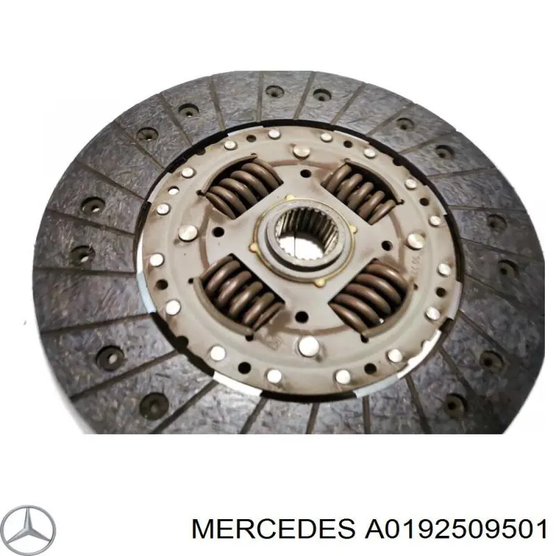 A0192509501 Mercedes комплект зчеплення (3 частини)
