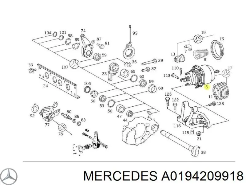 Камери пневматичного Mercedes A0194209918 ціна, від 360.98 USD