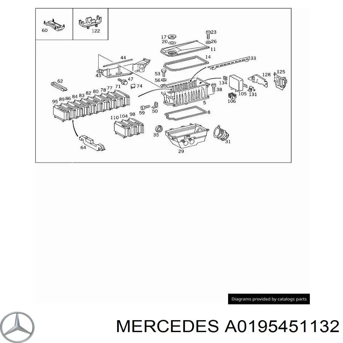  A0195451132 Mercedes