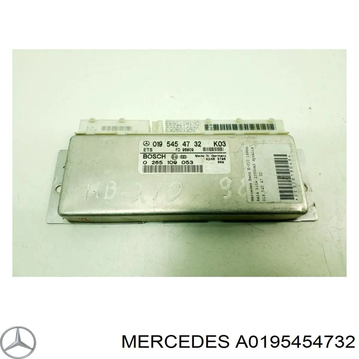 A0195454732 Mercedes блок керування контролю тяги (ets)