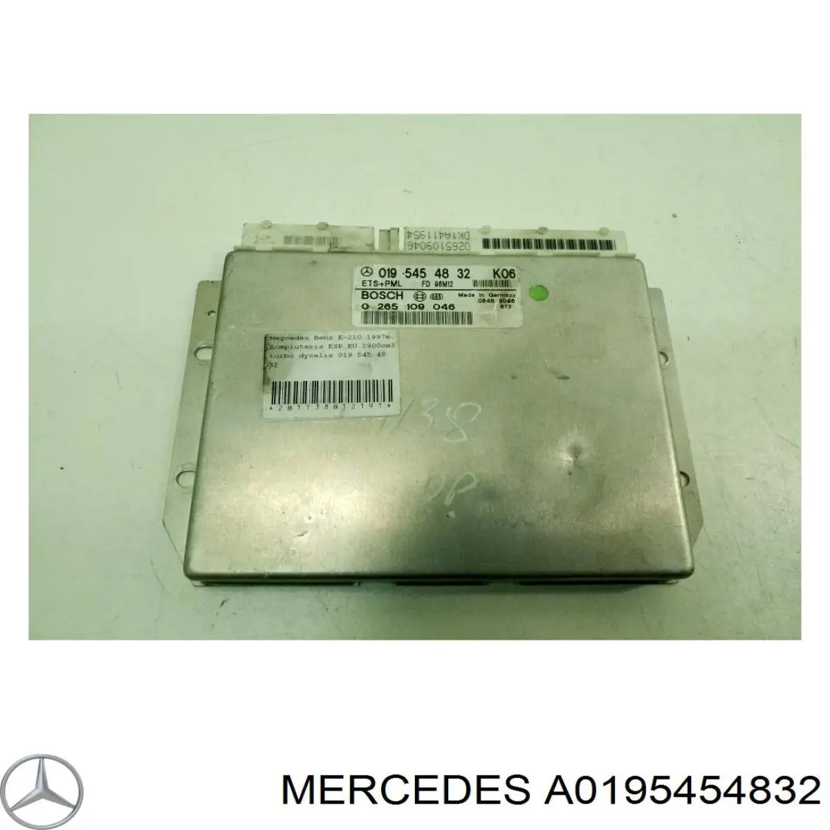 Купити A0195454832 Mercedes 