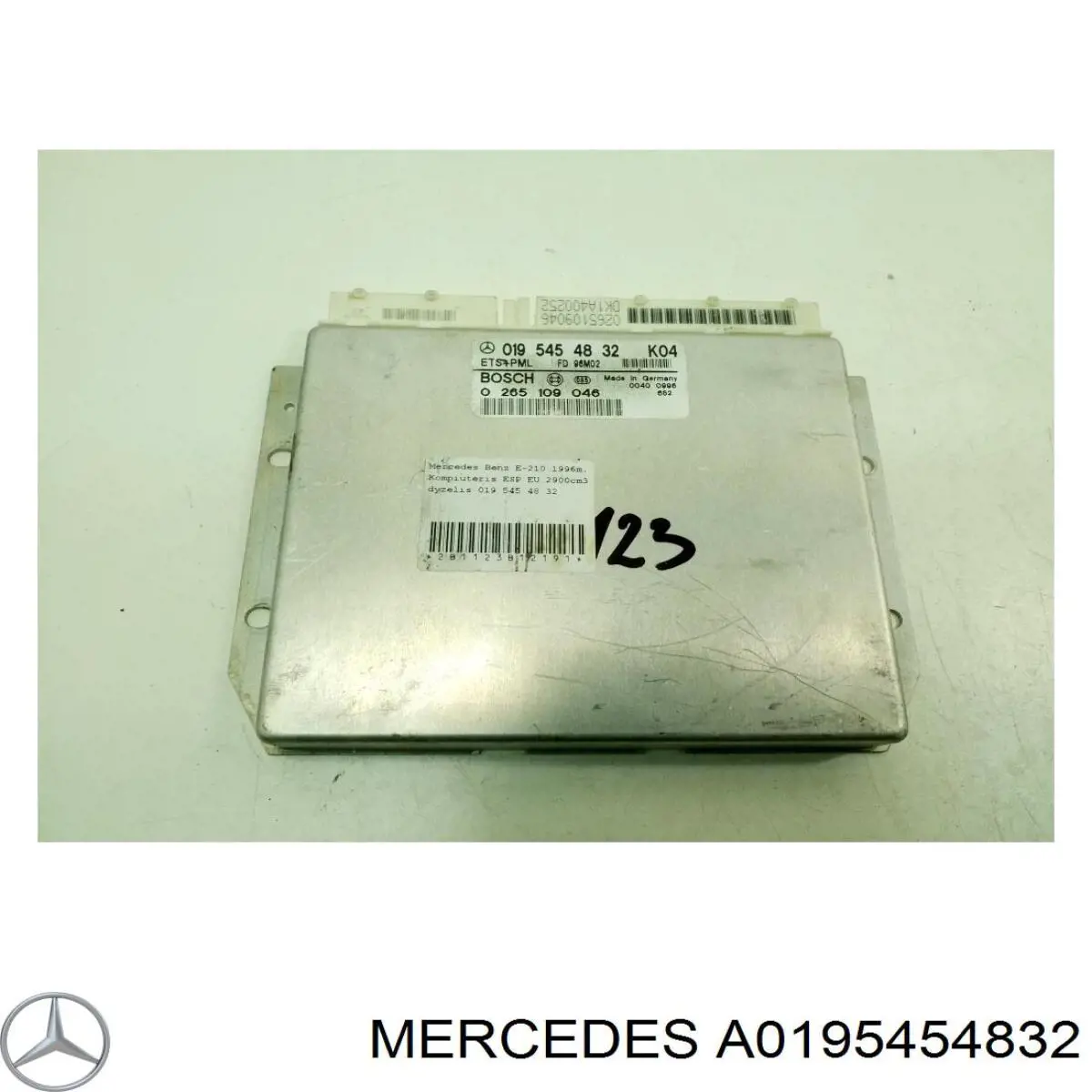  A0195454832 Mercedes