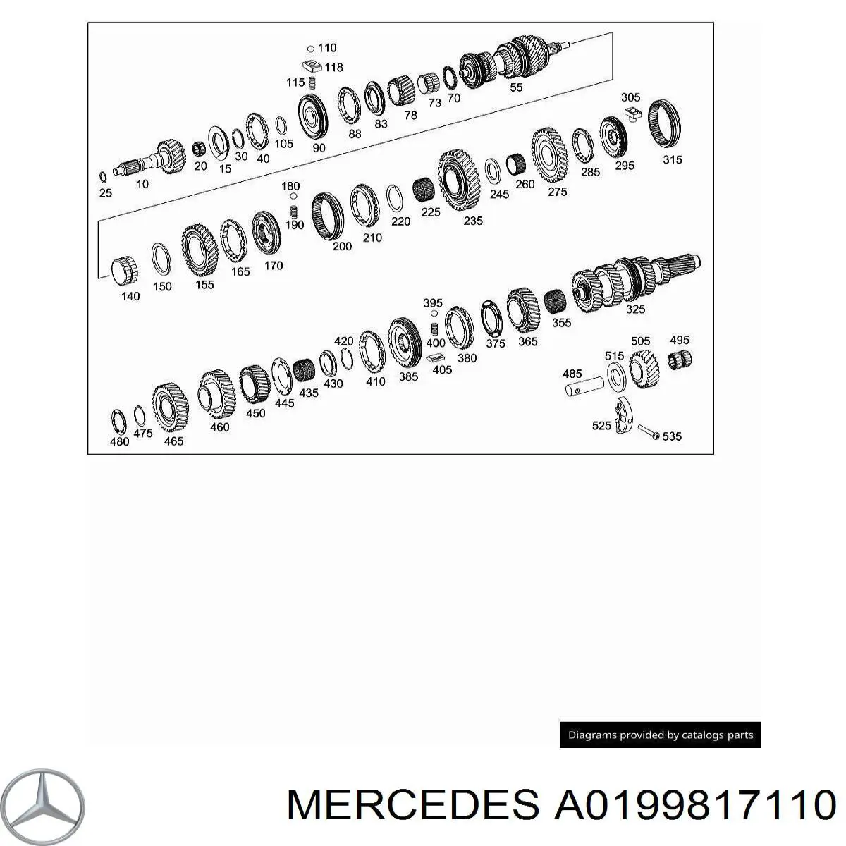 A0199817110 Mercedes 