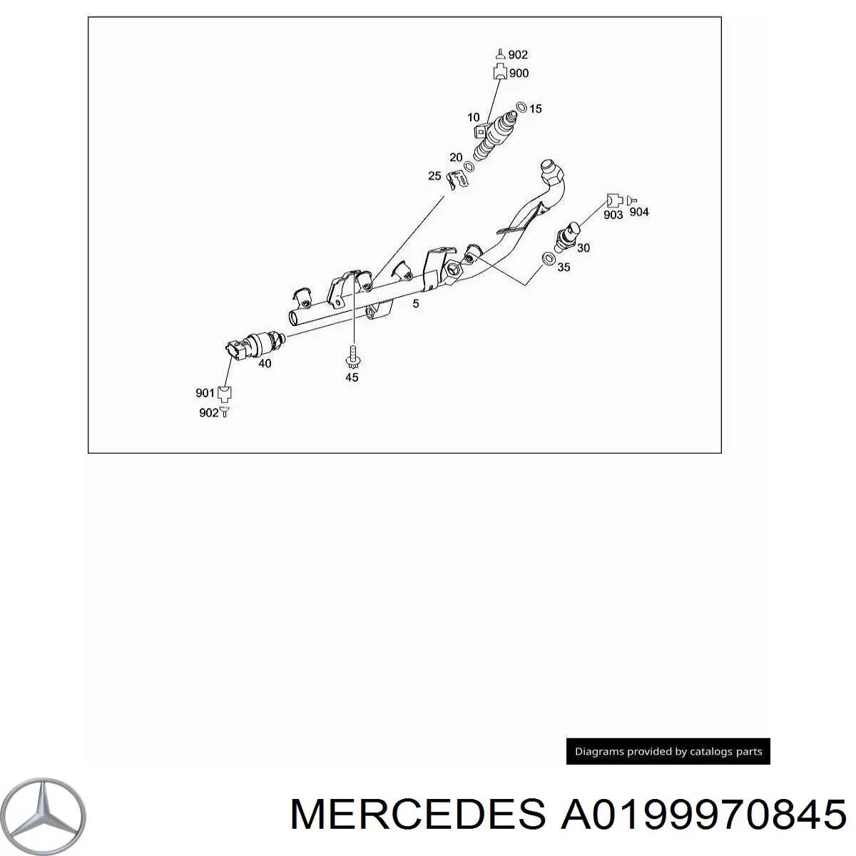  Mercedes A0199970845 ціна, від 1.81 USD