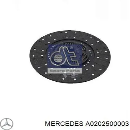 Зчеплення Mercedes A0202500003 ціна, від 109.25 USD