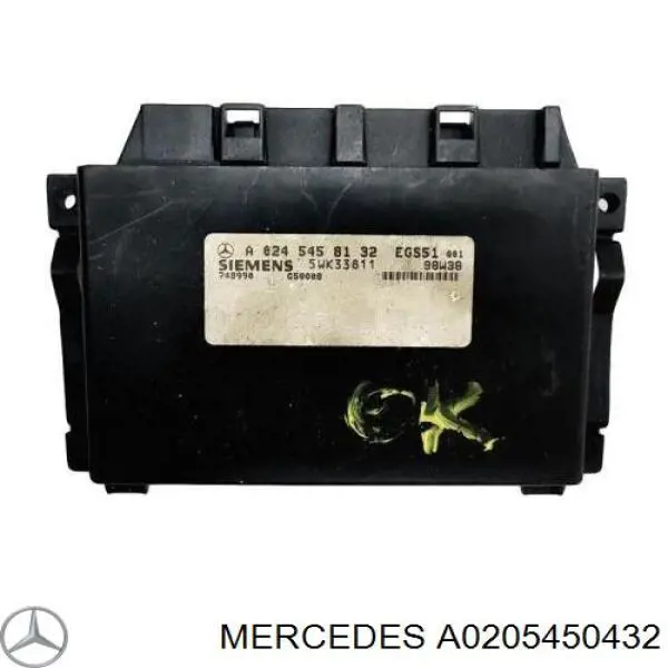 A0265458432 Mercedes Блок електронного управління