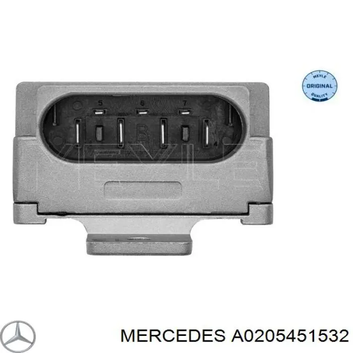 Регулятор оборотів вентилятора, блок управління Mercedes A0205451532 ціна, від 25.34 USD