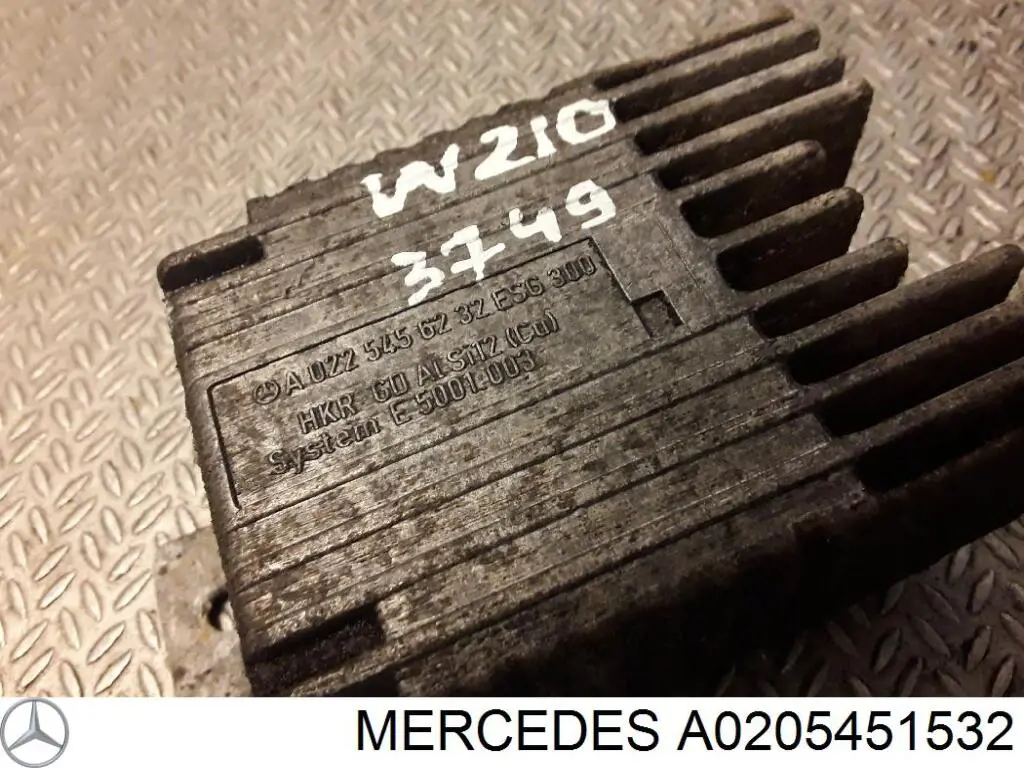 Регулятор оборотів вентилятора Mercedes 205451532