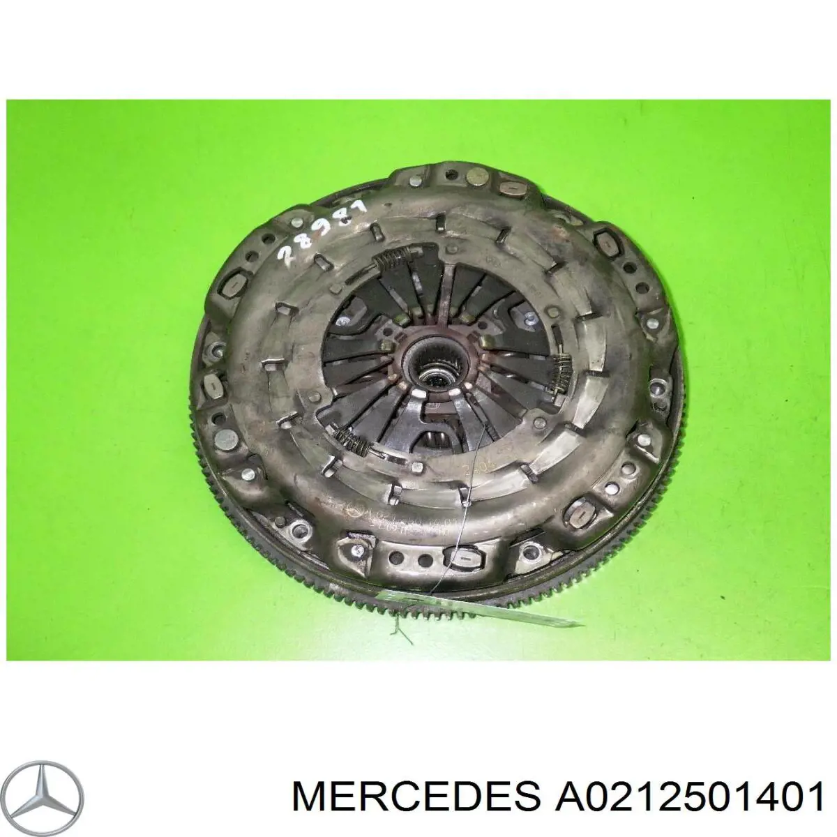 A0212501401 Mercedes комплект зчеплення (3 частини)