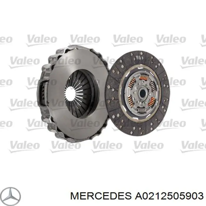 A0212505903 Mercedes Диск зчеплення