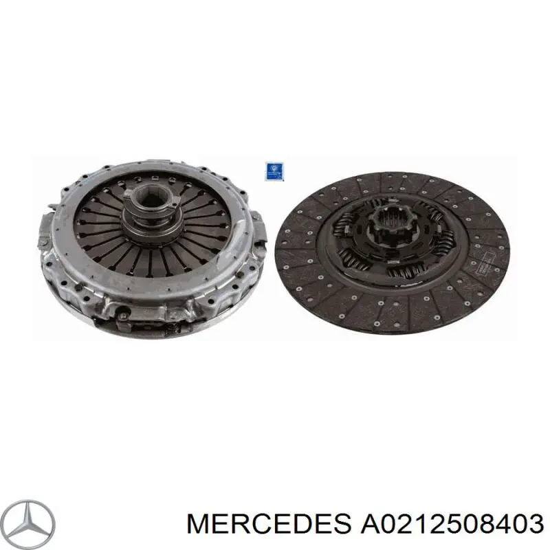 Зчеплення Mercedes A0212508403 ціна, від 324.61 USD