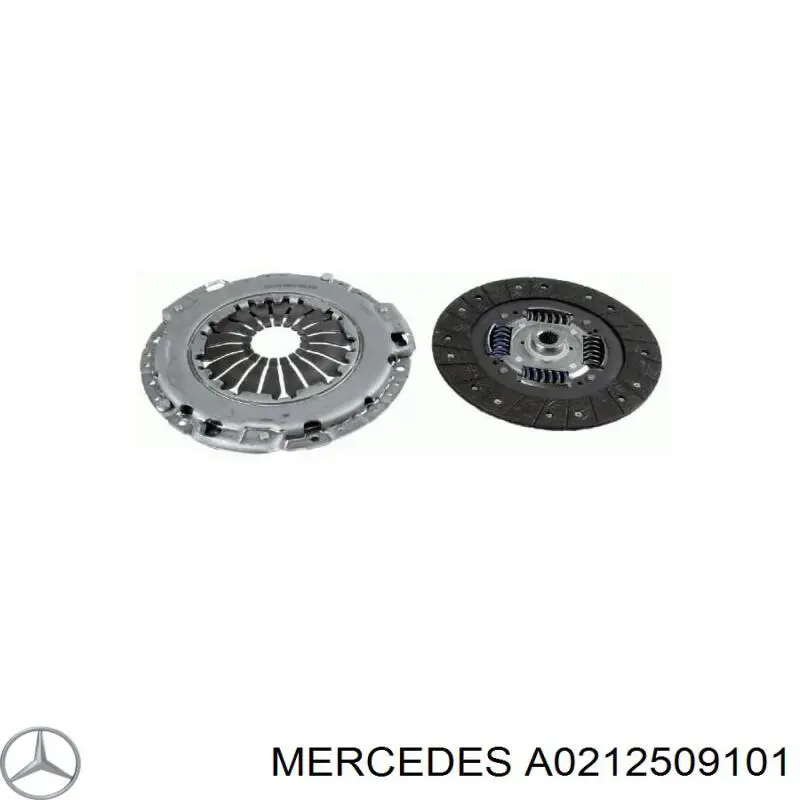 A0212509101 Mercedes Зчеплення в зборі