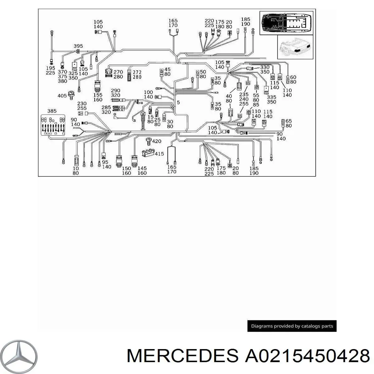 A0215450428 Mercedes 