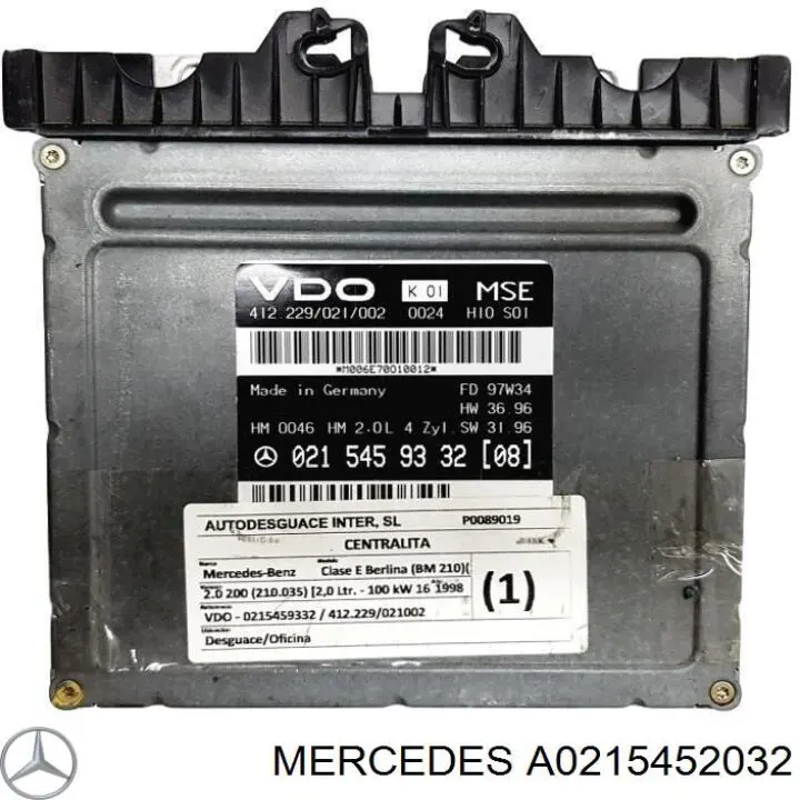  Mercedes A0215452032 ціна, від 11.98 USD