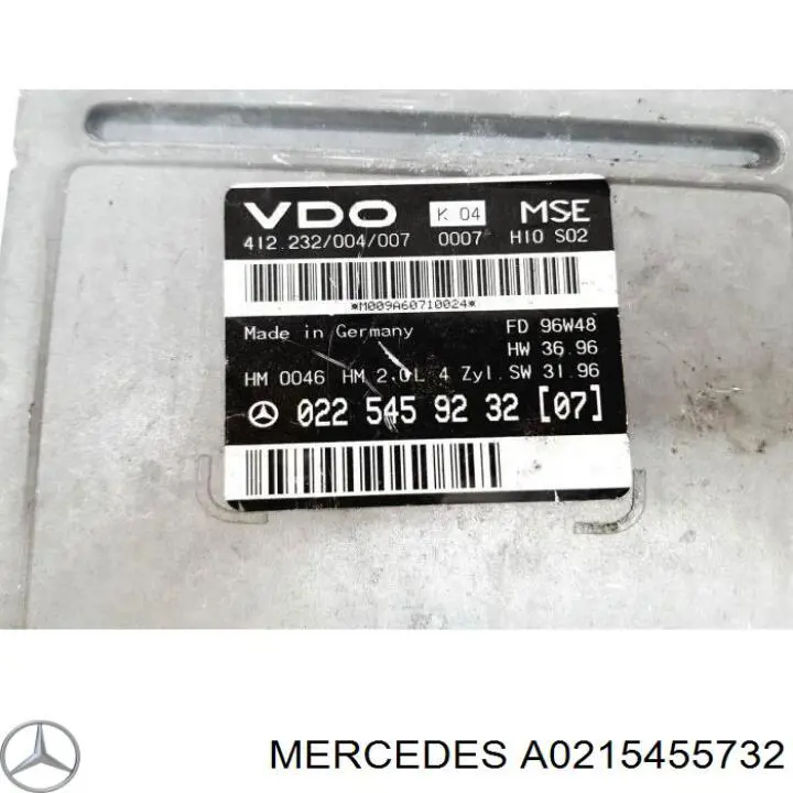  A0215455732 Mercedes