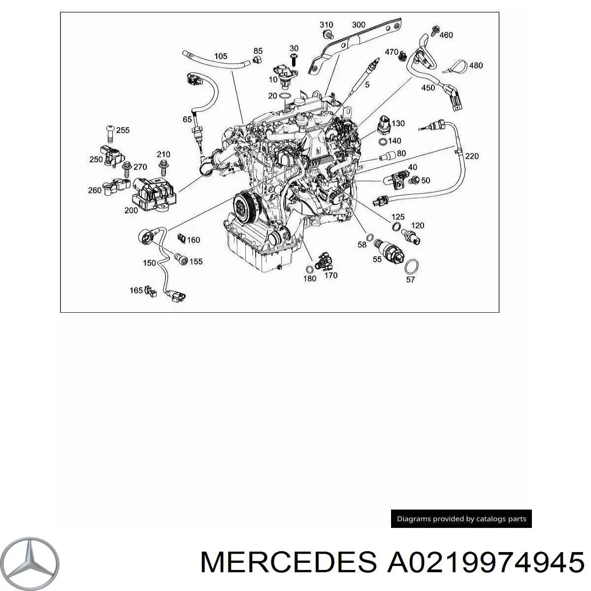 A0219974945 Mercedes 