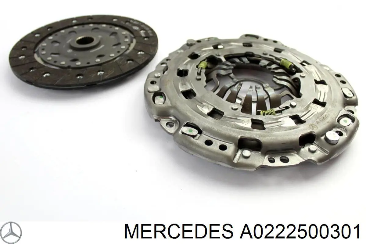 Комплект зчеплення (3 частини) Mercedes A0222500301 ціна, від 300.82 USD