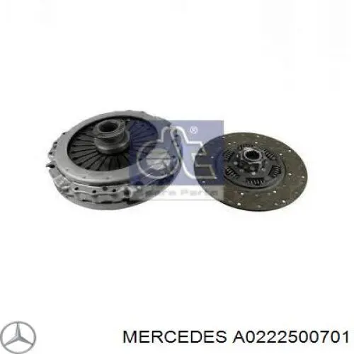 222500701 Mercedes комплект зчеплення (3 частини)