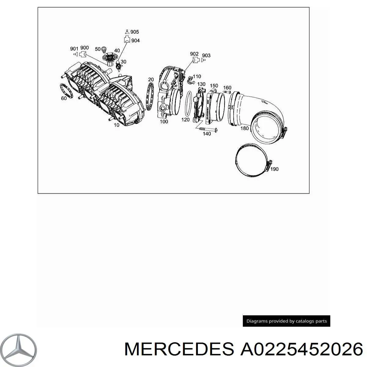 A0225452026 Mercedes 