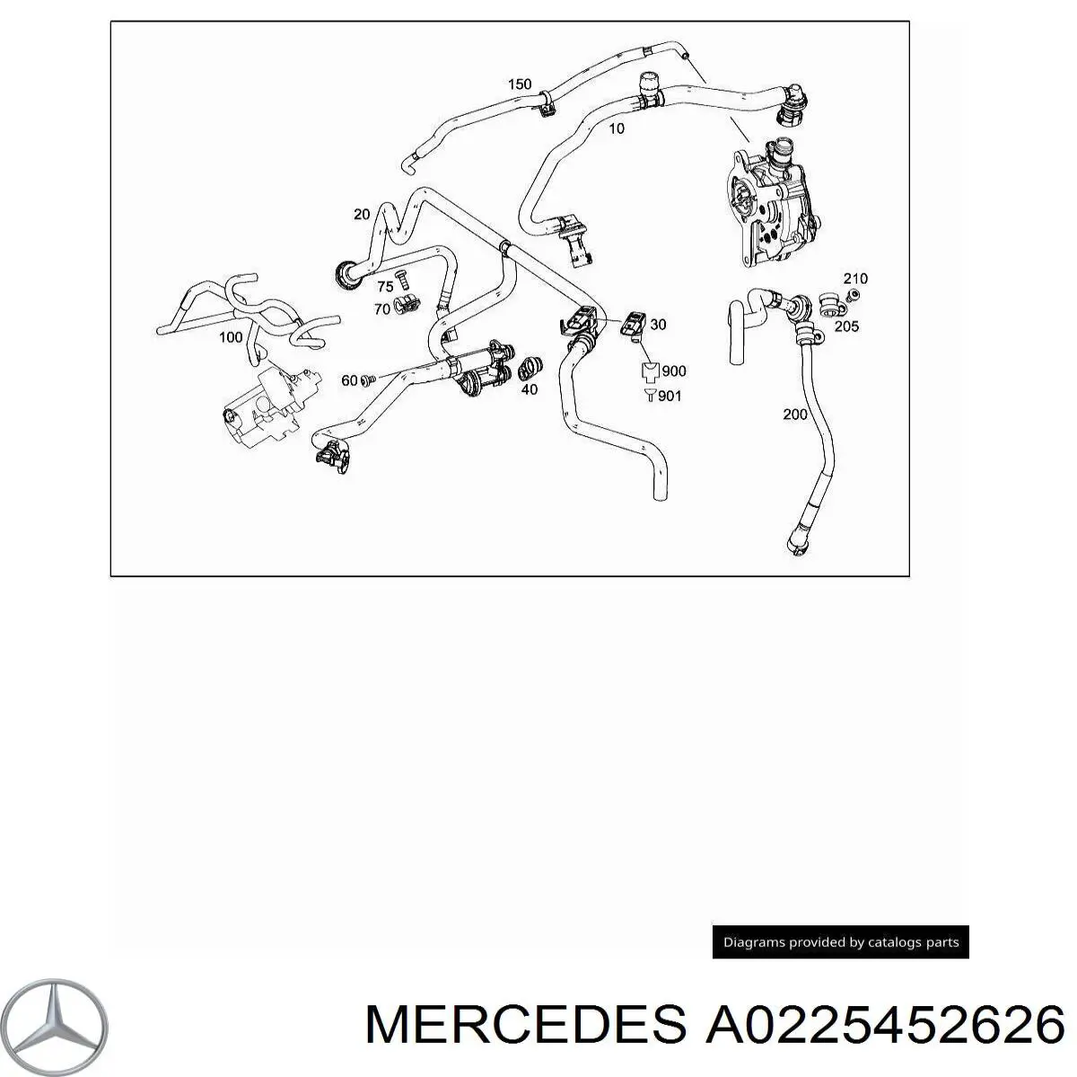 A0225452626 Mercedes 