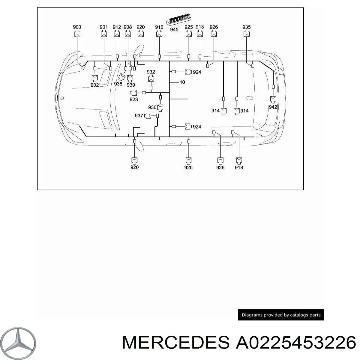 A0225453226 Mercedes 