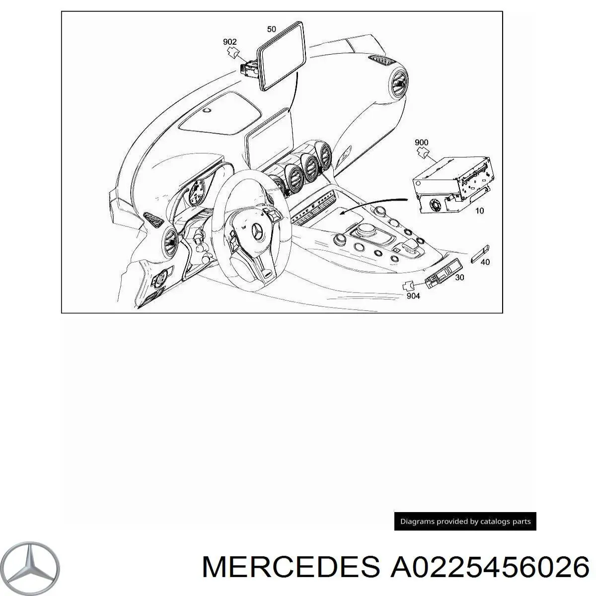  Mercedes A0225456026 ціна, від 17.78 USD