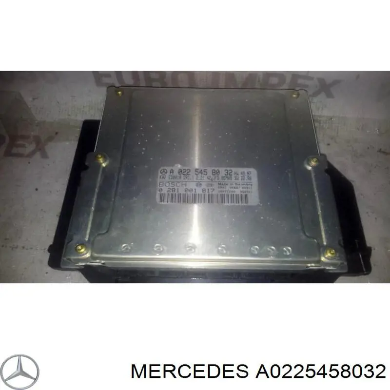 ЕБУ Mercedes A0225458032 ціна, від 63.34 USD